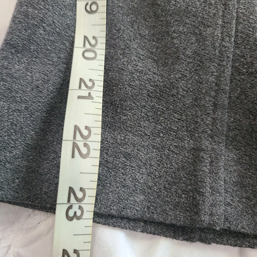 Worth New York Womens‎ Gray Ponte Knit A-Line Skirt Size 8 Charcoal Professional